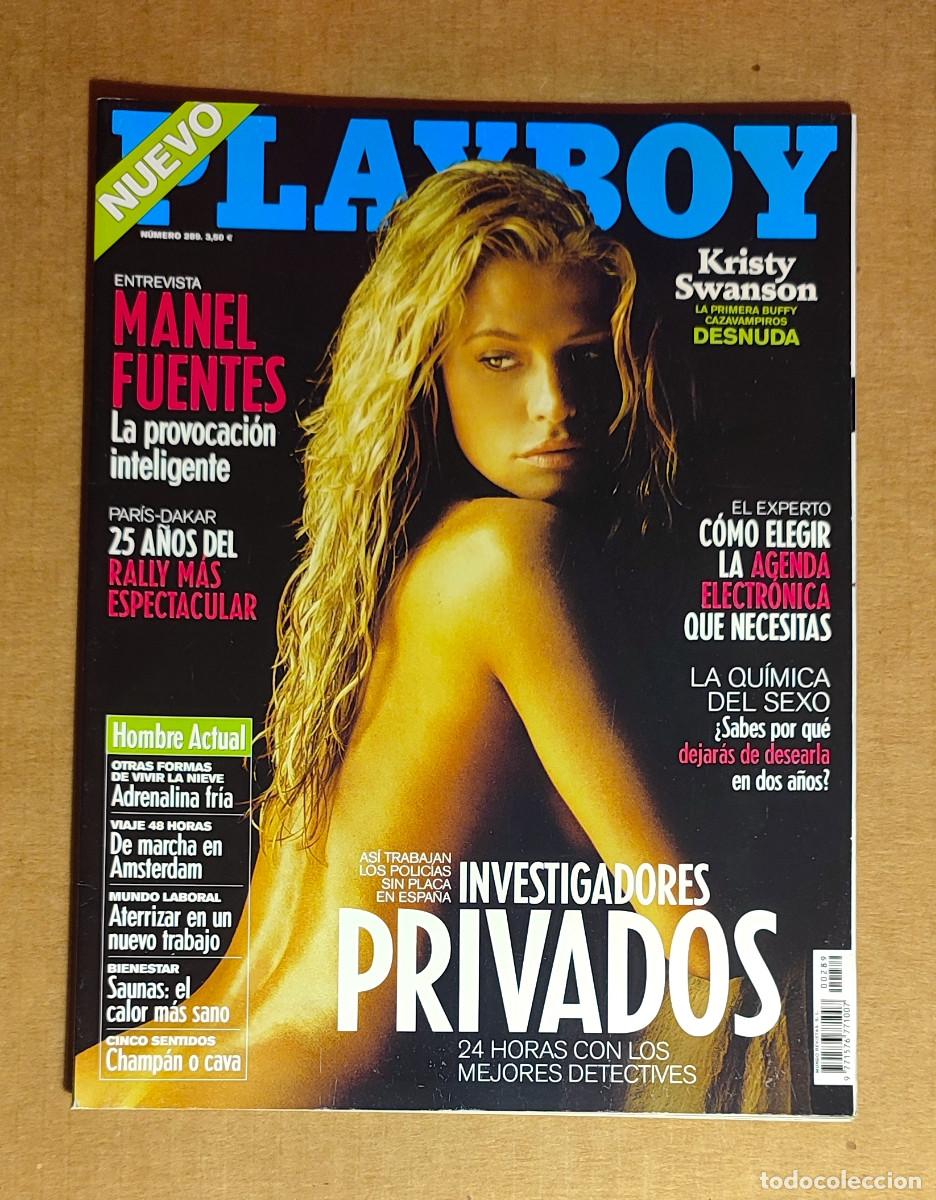 Journals: PLAYBOY 289 - ENERO 2003 - DITA VON TEESE - MANEL FUENTES - KRISTY SWANSON - HALLE BERRY
