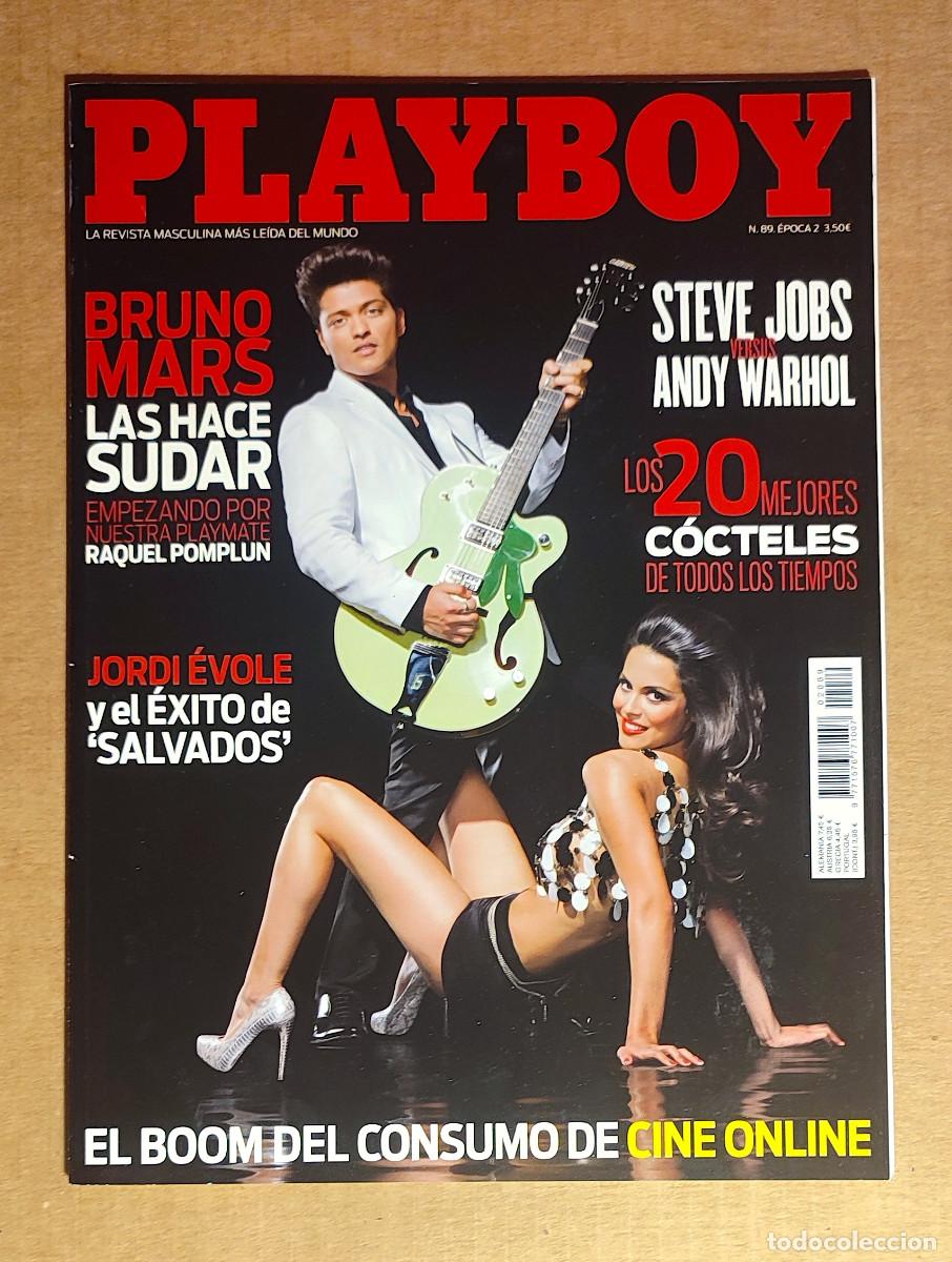 Journals: PLAYBOY 89 EPOCA 2 - BRUNO MARS - STEVE JOBS - ANDY WARHOL - JORDI EVOLE - RACHEL POMPLUN