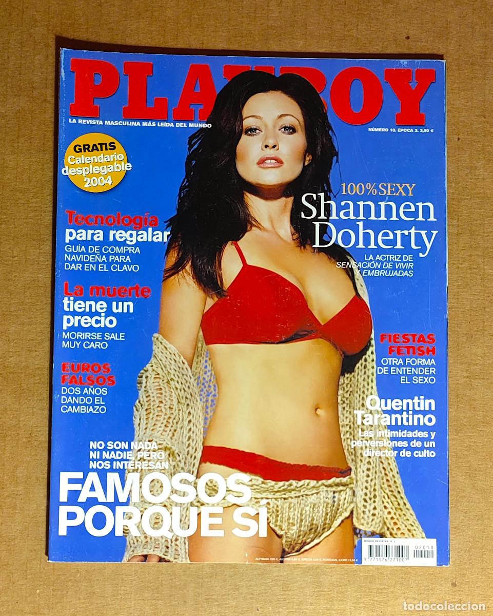 Zeitschriften: PLAYBOY 10 EPOCA 2 - QUENTIN TARANTINO - ROSER - ALICIA TULLY JENSEN - SHANNEN DOHERTY
