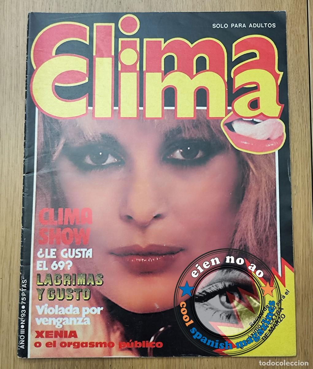 Magazines: CLIMA # 93 / 1980 ~ Revista er&oacute;tica porno muy ilustrada ~ Nina CARTER Blonde on Blonde Page 3 girl