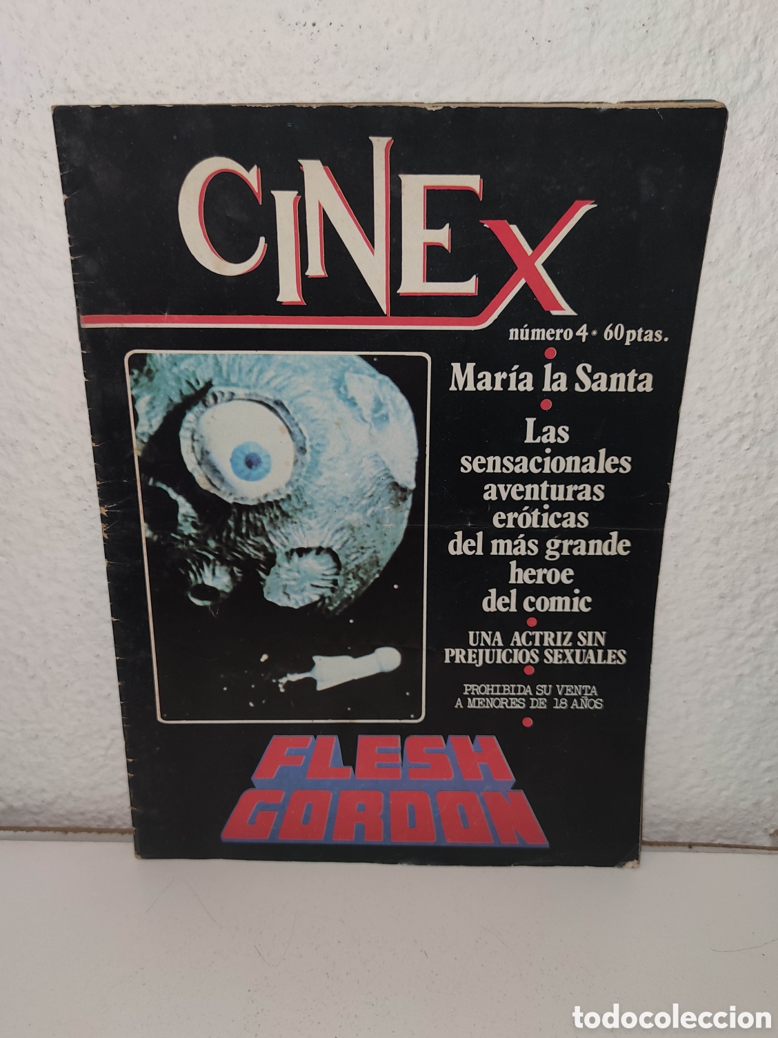 Journals: Revista, Fasciculo - Cine X n&ordm; 4 - Flesh Gordon - 1978 - Solo para adultos