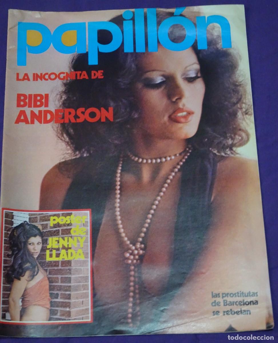 Revistas: MAGAZINE ER&Oacute;TICO, PAPILLON N&ordm; 23, BIBI ANDERSON, FIONA RICHMOND, JENNY LLADA, VER FOTOS