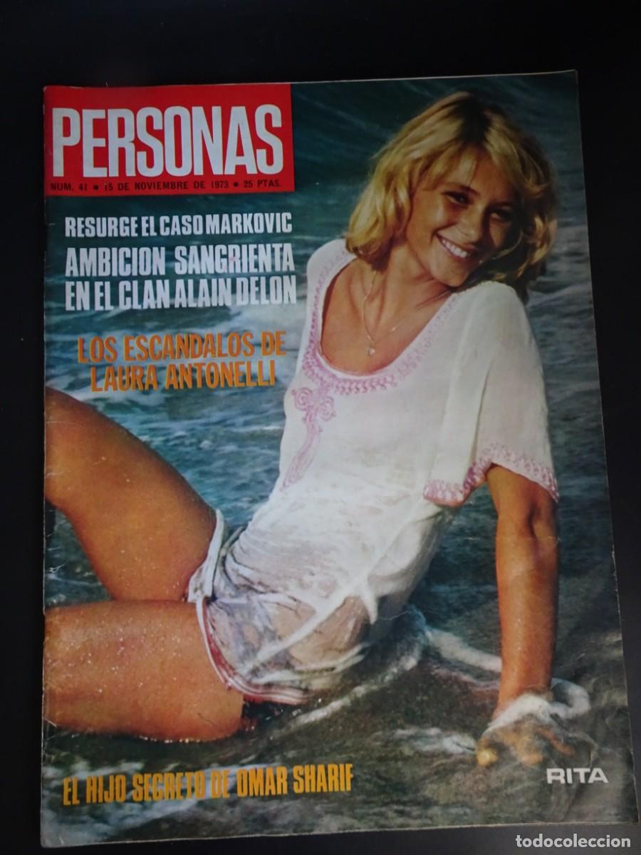 Journals: MAGAZINE PERSONAS N&ordm; 41, LYNDA HYDEN, LAURA ANTONELLI, SUSAN SHIFRIN, VER FOTOS