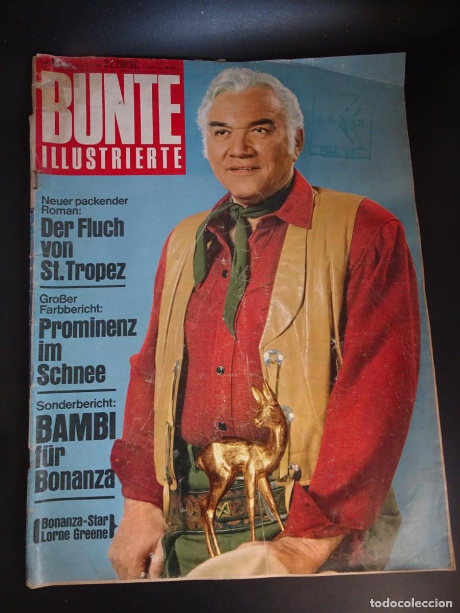 Journals: MAGAZINE , BUNTE ILLUSTRIERTE N&ordm; 6, BAMBI F&Uuml;R BONANZA, NIXON, EN ALEM&Aacute;N, 1969, VER FOTOS
