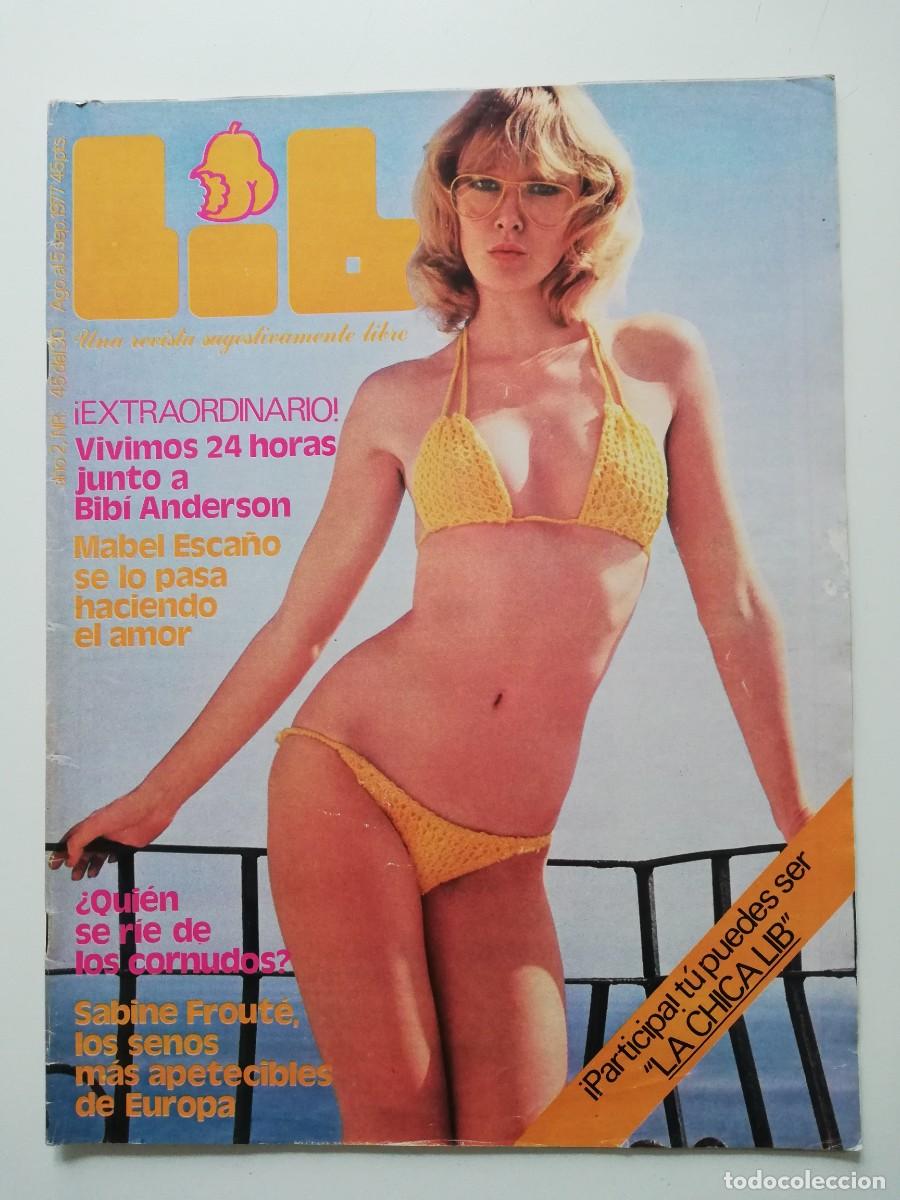 Zeitschriften: REVISTA LIB N&ordm; 45 - BIBI ANDERSON - MABEL ESCA&Ntilde;O - SABINE FROUTE - NEW YORK, NEW YORK