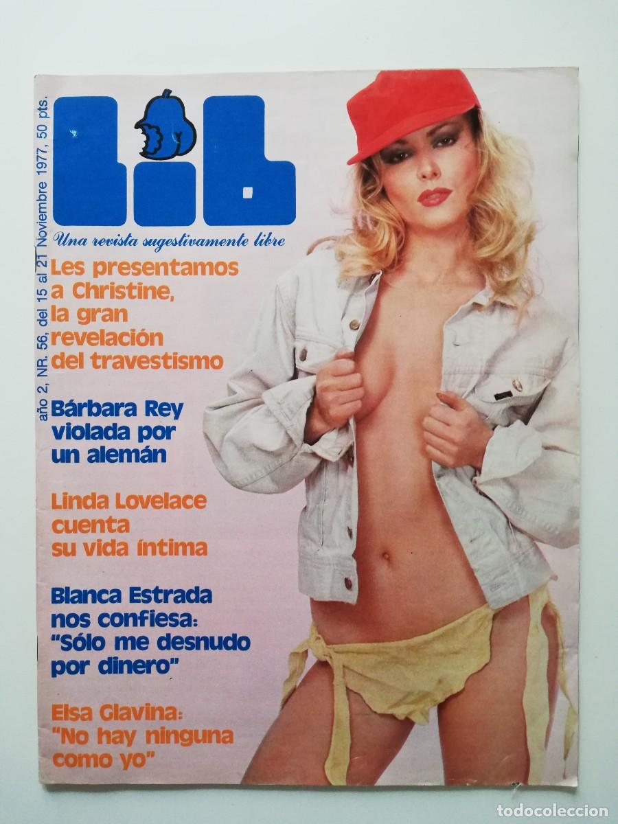 Zeitschriften: REVISTA LIB N&ordm; 56 - BARBARA REY - LINDA LOVELACE - BLANCA ESTRADA - ELSA GLAVINA -CHRISTINE