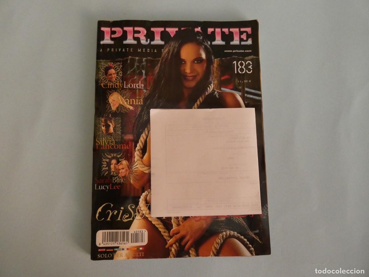 Magazines: REVISTA ANTIGUA EROTICA PRIVATE SEXO SEX X NUMERO 183 COMPLETA Y ORIGINAL