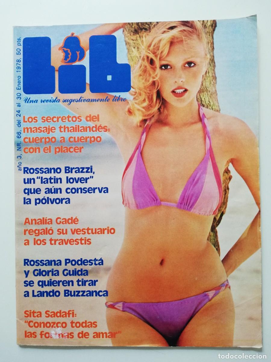 Journals: REVISTA LIB N&ordm; 66 - ANALIA GADE - ROSSANO BRAZZI - ROSSANA PODESTA - SITA SADAFI