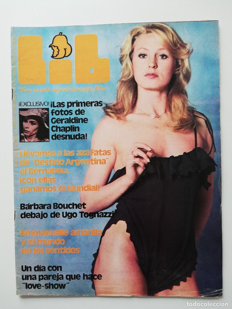 Journals: REVISTA LIB N&ordm; 80 - GERALDINE CHAPLIN - BARBARA BOUCHET - INMA SANTOS - EMMANUELLE AMARILLA