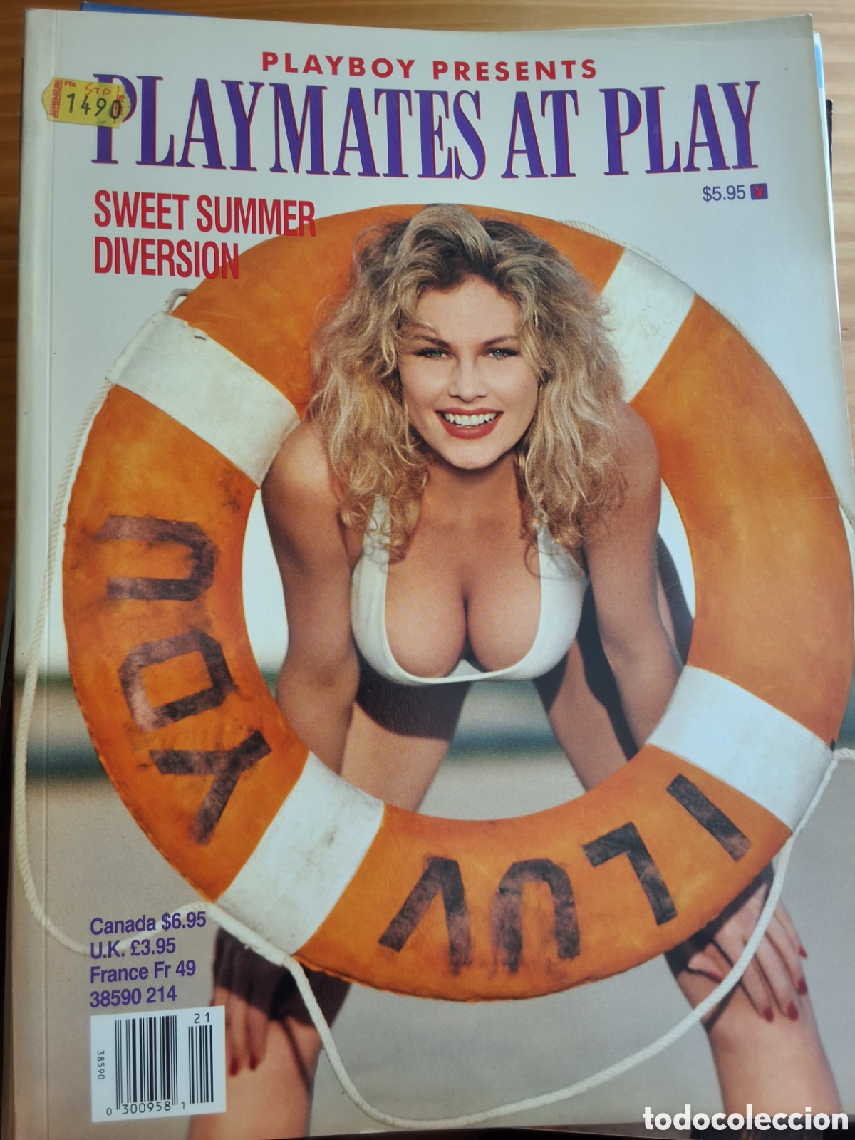 Journals: Playboy americano especial Playmates at Play revista erotica desnudos mujeres 1994
