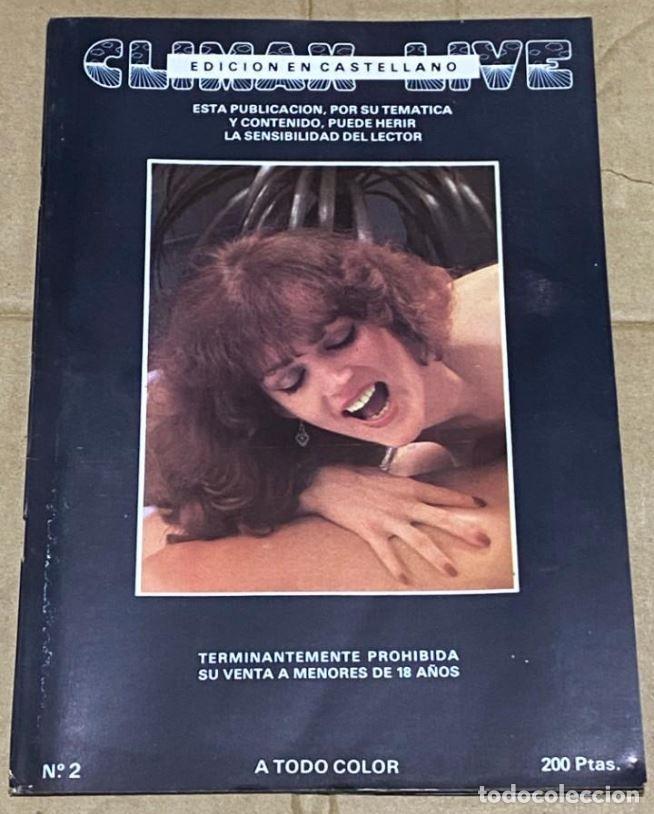Magazines: CLIMAX LIVE N&ordm; 2 REVISTA PORNO PARA ADULTOS A&Ntilde;OS 70-80 - NUEVA A ESTRENAR