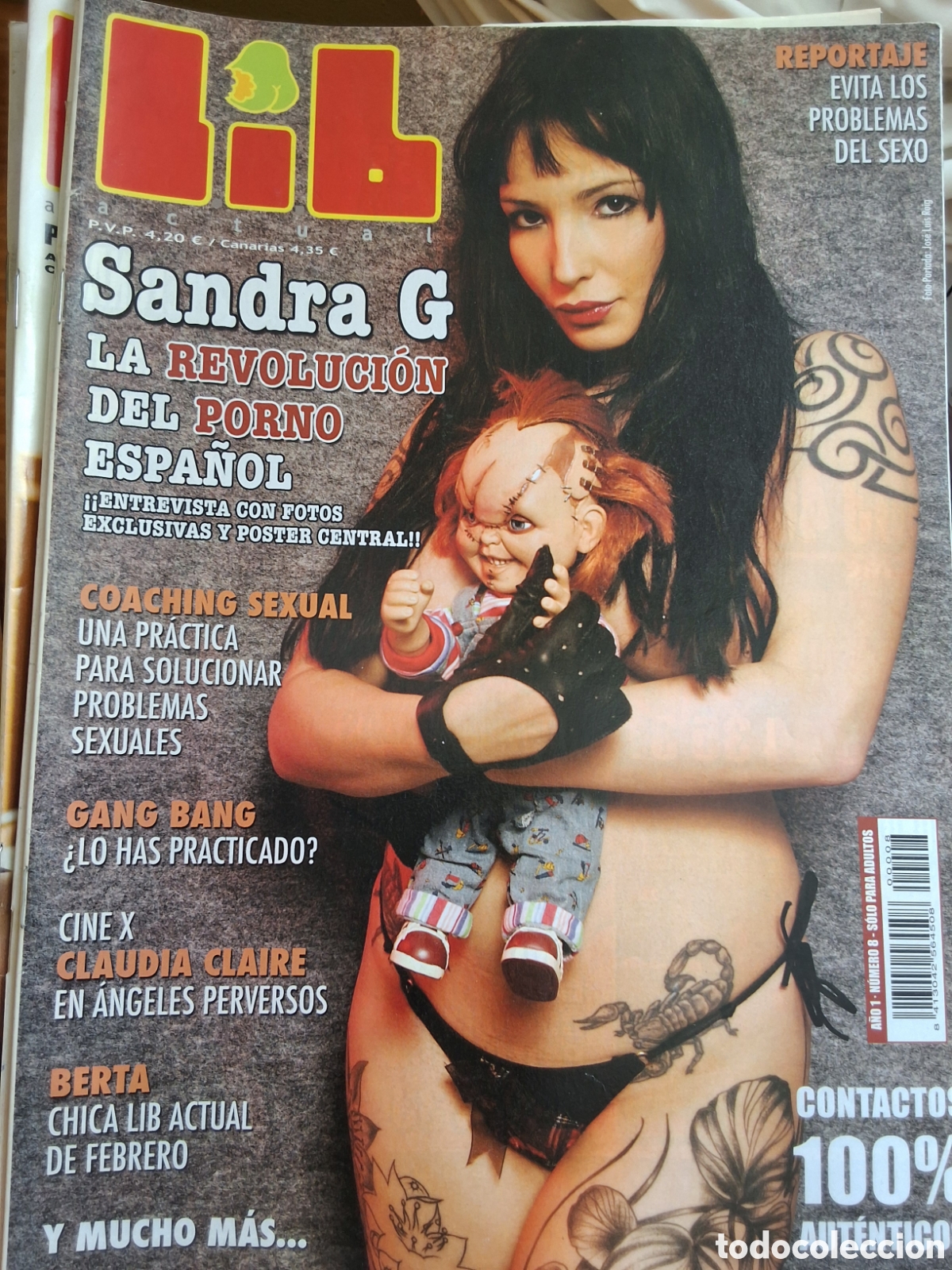 Magazines: Lib actual revista sexo para adultos n&uacute;mero 8