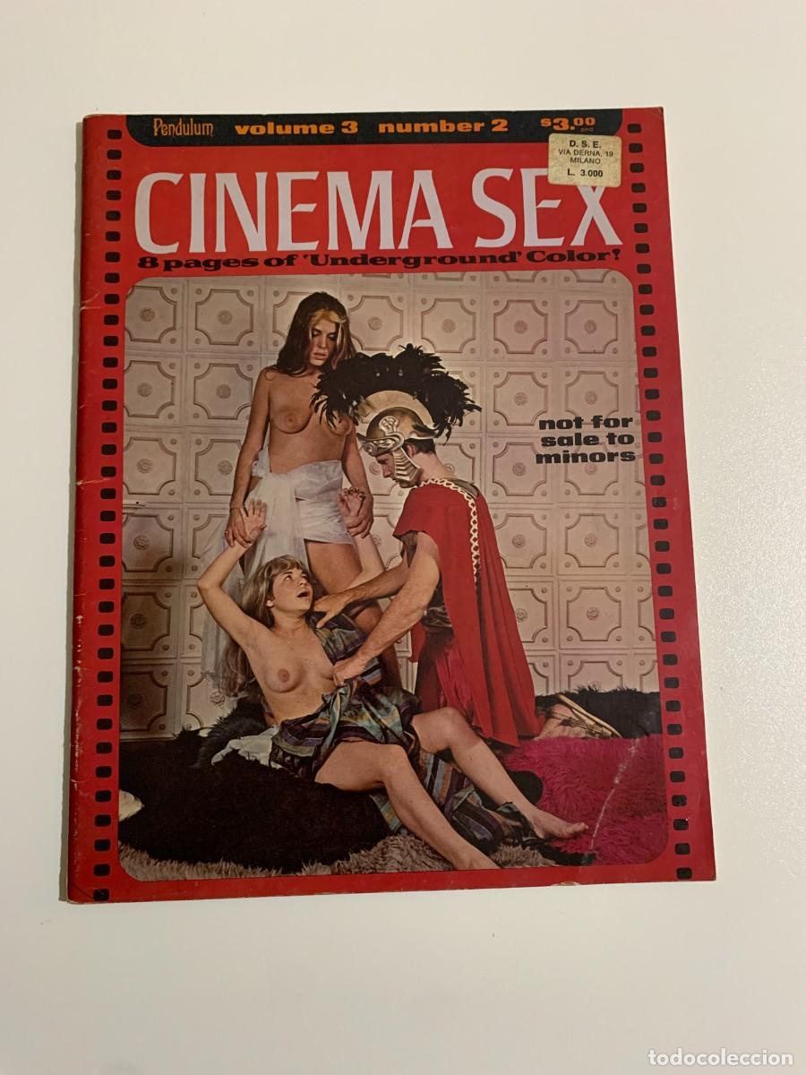 Journals: CINEMA SEX Vol.3 No.2 PENDULUM PUBLISHER 1971 RITA LAWRENCE FOTOFILM