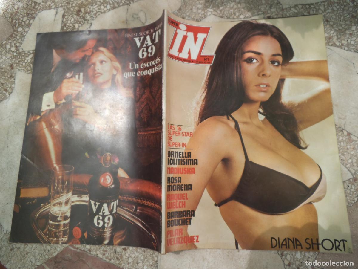 Zeitschriften: super in n&ordm; 1, barbara bouchet,pilar velazquez, erotica espa&ntilde;ola ,solo para adultos