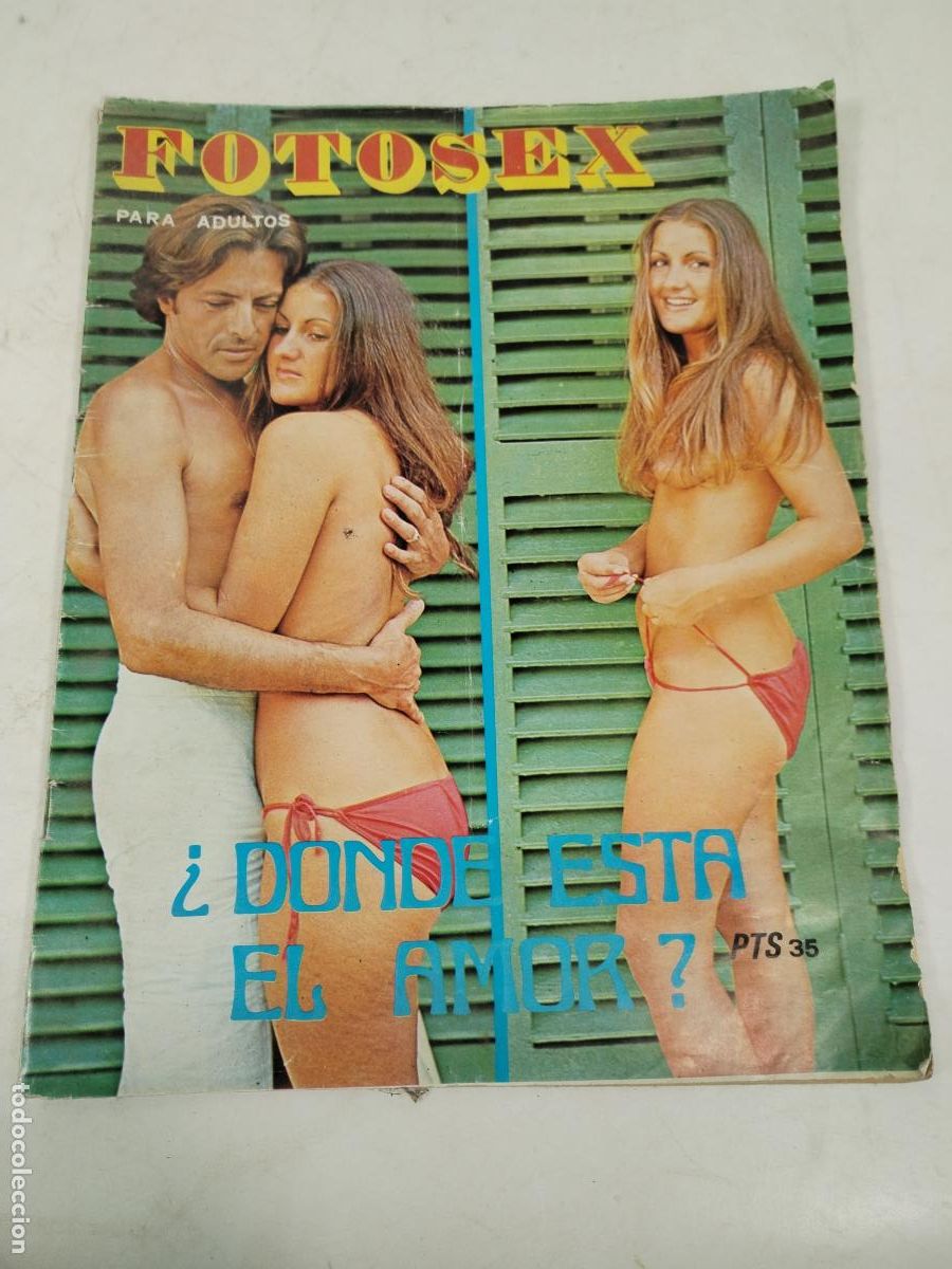 Magazines: fotosex 1977, donde est&aacute; el amor?, editorial vilmar - c153
