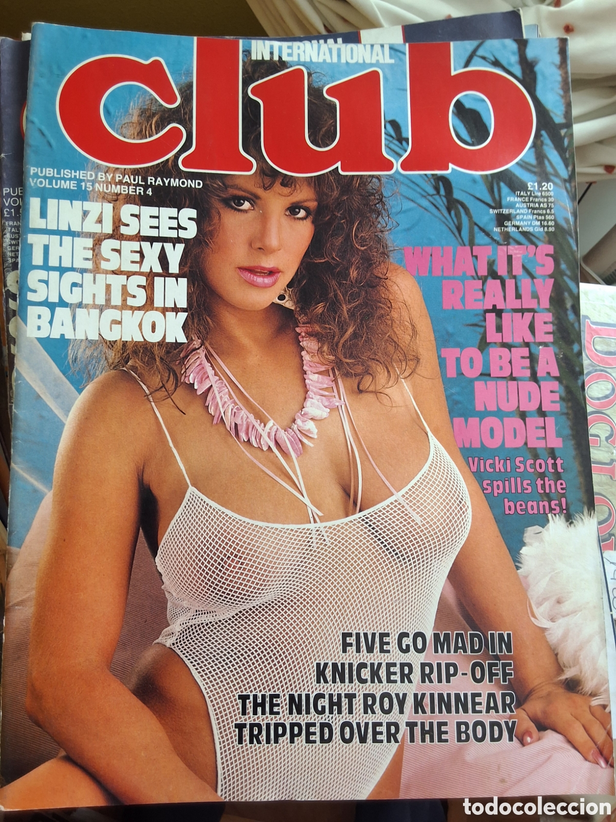 Magazines: Club revista erotica inglesa desnudos mujeres 15/4 a&ntilde;o 1986