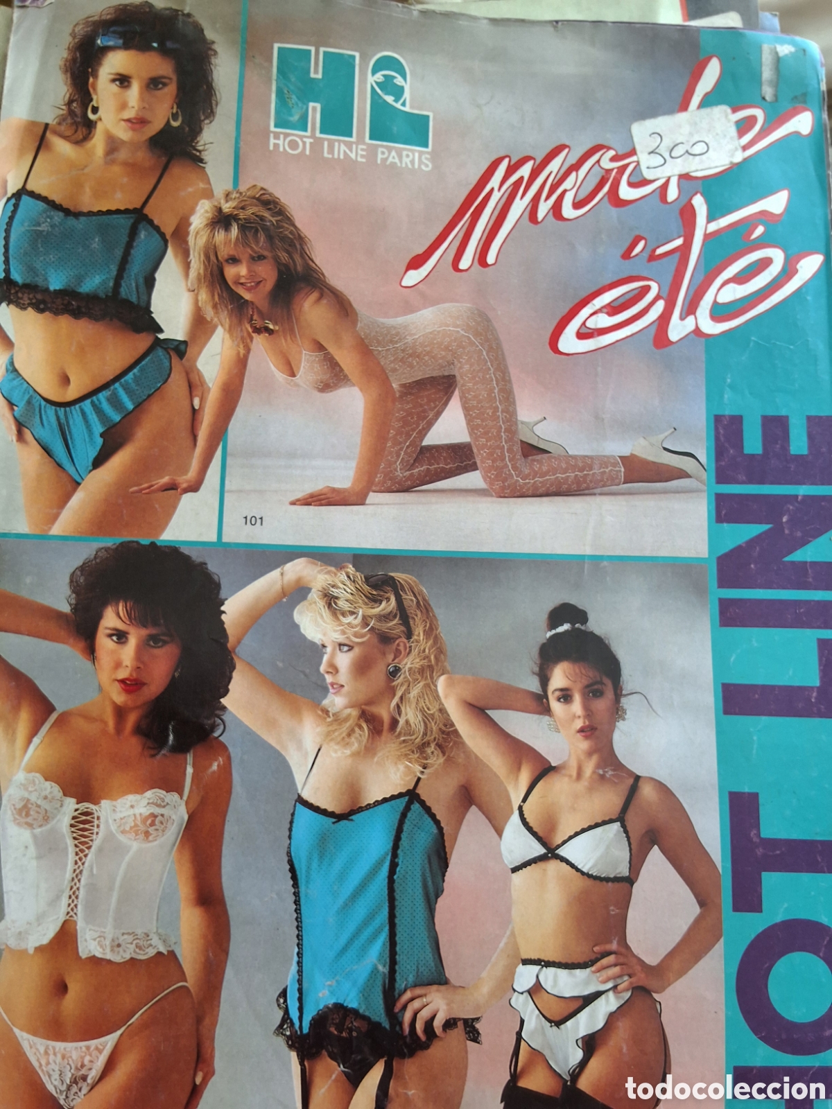 Magazines: Cat&aacute;logo revista moda erotica hot line