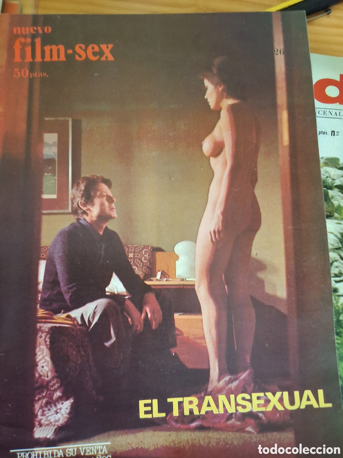 Journals: Nuevo film sex revista er&oacute;tica el transexual a&ntilde;o 1977 &Aacute;gata Lys
