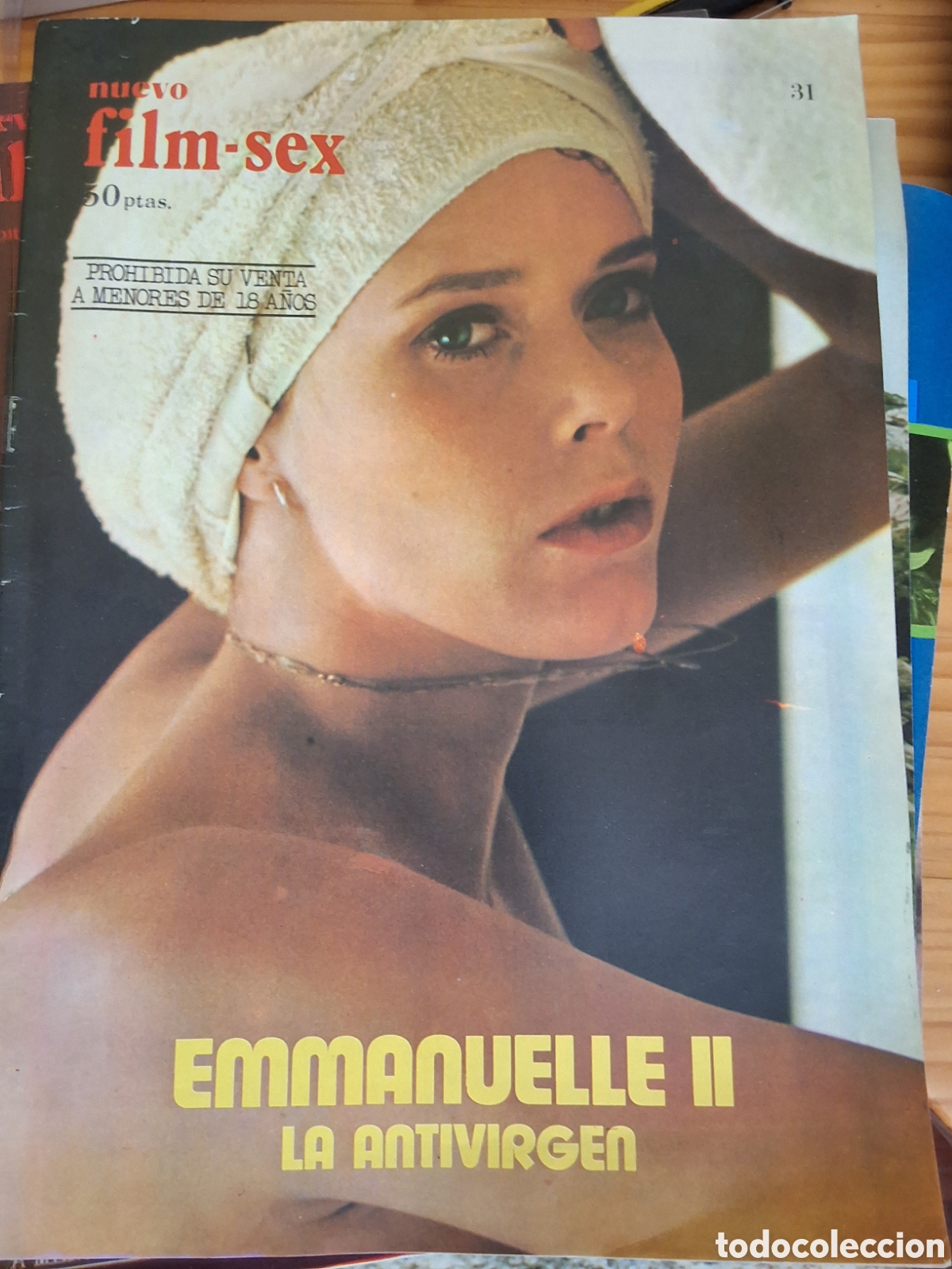 Journals: Nuevo film sex revista er&oacute;tica desnudos mujeres Emmanuelle II la antivirgen a&ntilde;o 1978