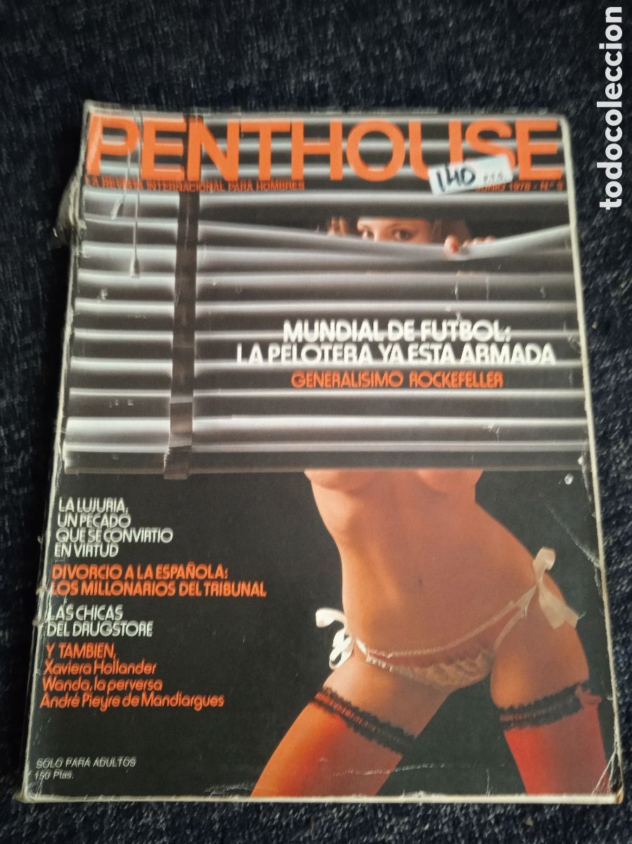 Journals: PENTHOUSE N&ordm; 3 JUNIO 1978 SHONNA LYNNE, LOLITAS , CARMEN DIEZ DE RIVERA