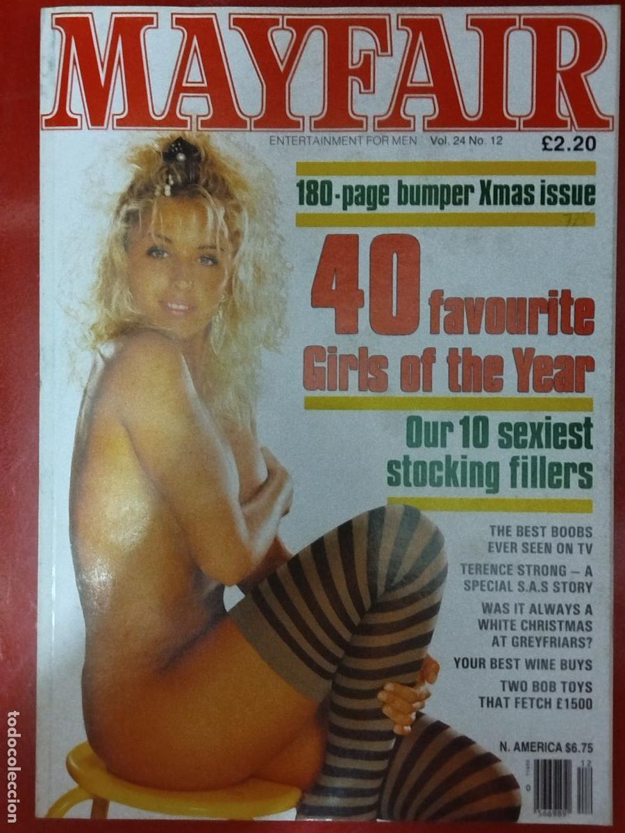 Journals: MAYFAIR VOL 24 NUMBER 12 ADULT MAGAZINE SPECIAL ISSUE