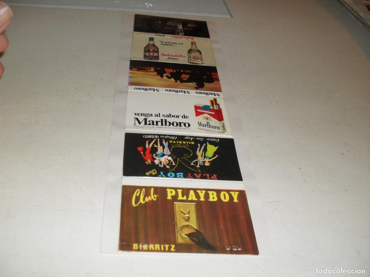 Zeitschriften: PUBLICIDAD(EN CAJAS DE FOSFOROS):3 ARTICULOS PLAYBOY CLUB,EN ALBUFERA(ALICANTE) Y OTROS.A&Ntilde;OS 70