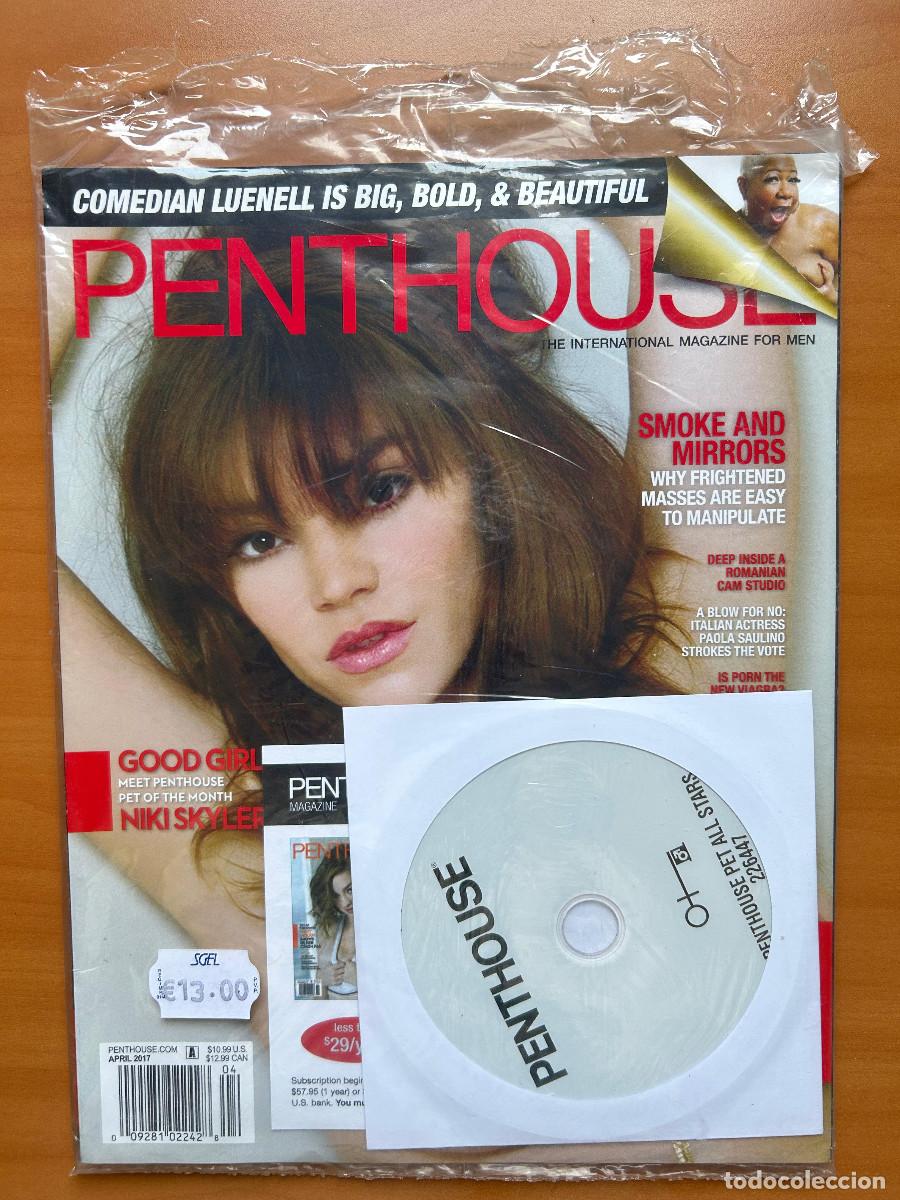 Magazines: Revista Penthouse. Abril 2017. Limited Edition. USA + DVD