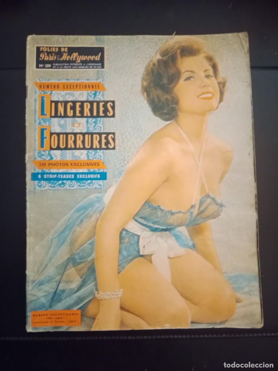 Magazines: REVISTA EROTICA FRANCESA A&Ntilde;OS 50 - FOLIES DE PARIS ET DE HOLLYWOOD - N&ordm; 259