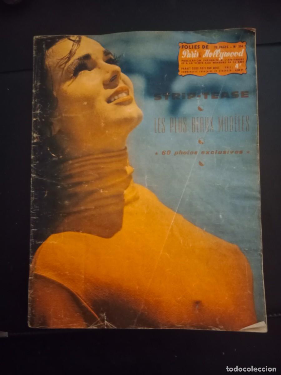 Magazines: REVISTA EROTICA FRANCESA A&Ntilde;OS 50 - FOLIES DE PARIS ET DE HOLLYWOOD - N&ordm; 354