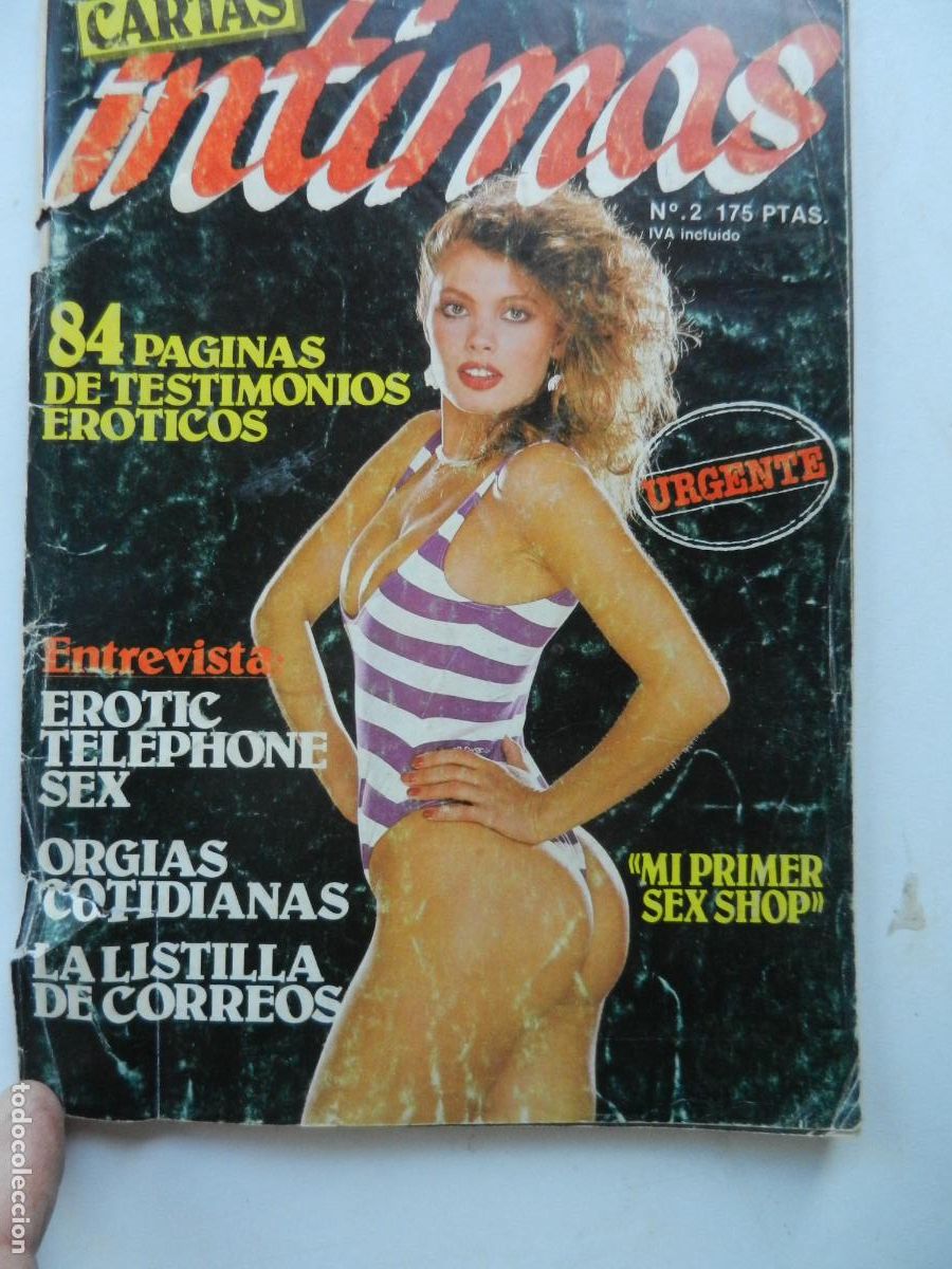 Journals: CARTAS INTIMAS REVISTA N&ordm; 2 - 84 PAGINAS DE TESTIMONIOS PORNO EROTICOS -SOLO PARA ADULTOS -1986