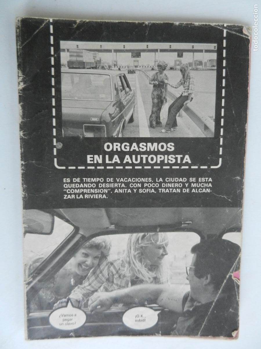 Journals: ORGASMOS EN LA UTOPISTA - REVISTA PORNO A&Ntilde;OS 70 - SIN PORTADA 60 PAGINAS - SOLO PARA ADULTOS