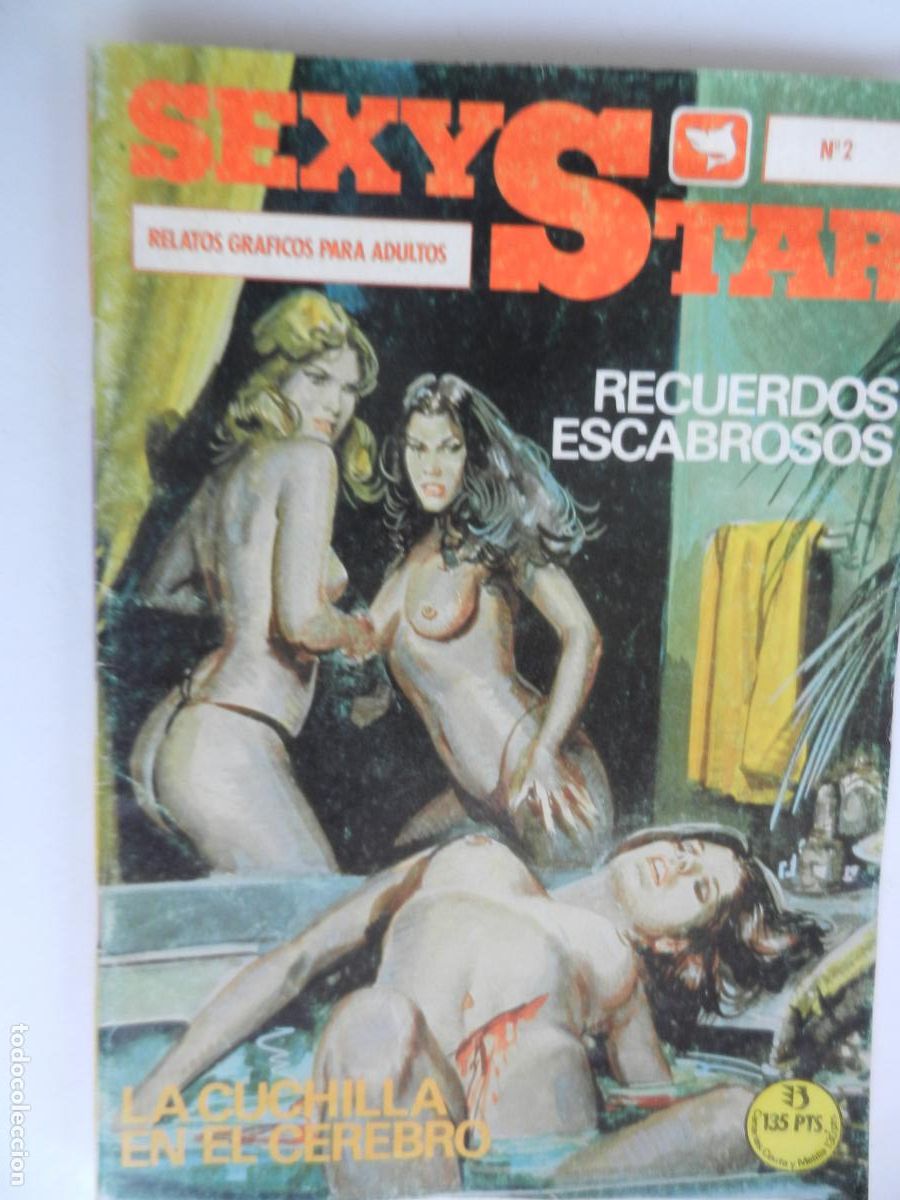 Journals: SEXY STAR - N&ordm; 2 RECUERDOS ESCABROSOS -LA CUCHILLA EN EL CEREBRO- RELATOS GRAFICOS PARA ADULTOS -