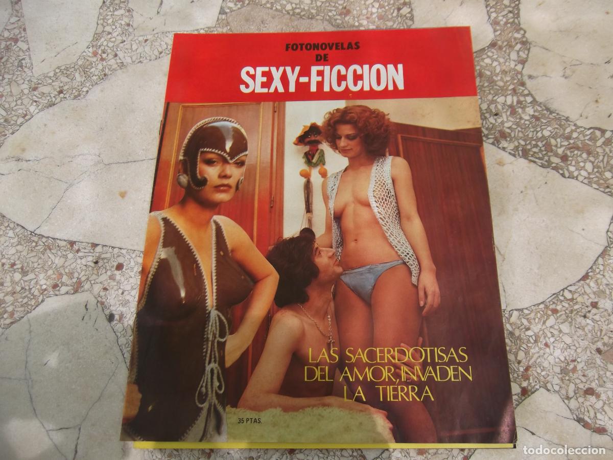 Magazines: fotonovela de sexy-ficcion, las sacerdotisas del amor, revista erotica espa&ntilde;ola, solo para adultos