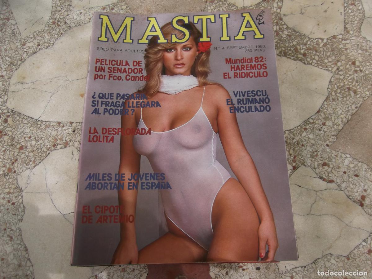 Journals: mastia n&ordm; 4, 1980, revista erotica espa&ntilde;ola ,solo para adultos,