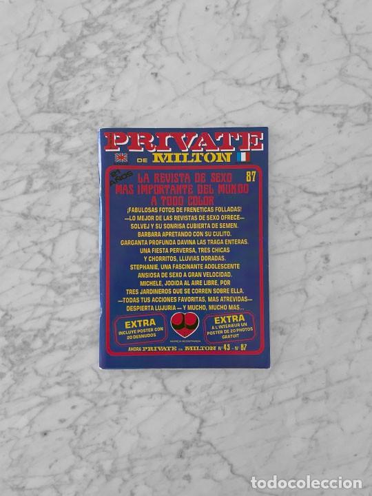 Revistas: REVISTA PORNO PRIVATE - N&ordm; 87 - 1987