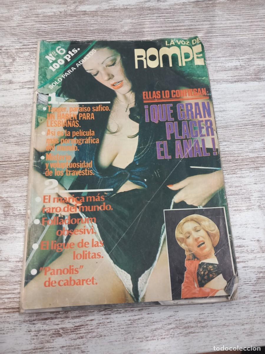 Zeitschriften: Revista La voz de rompe N&ordm; 6 erotica adultos