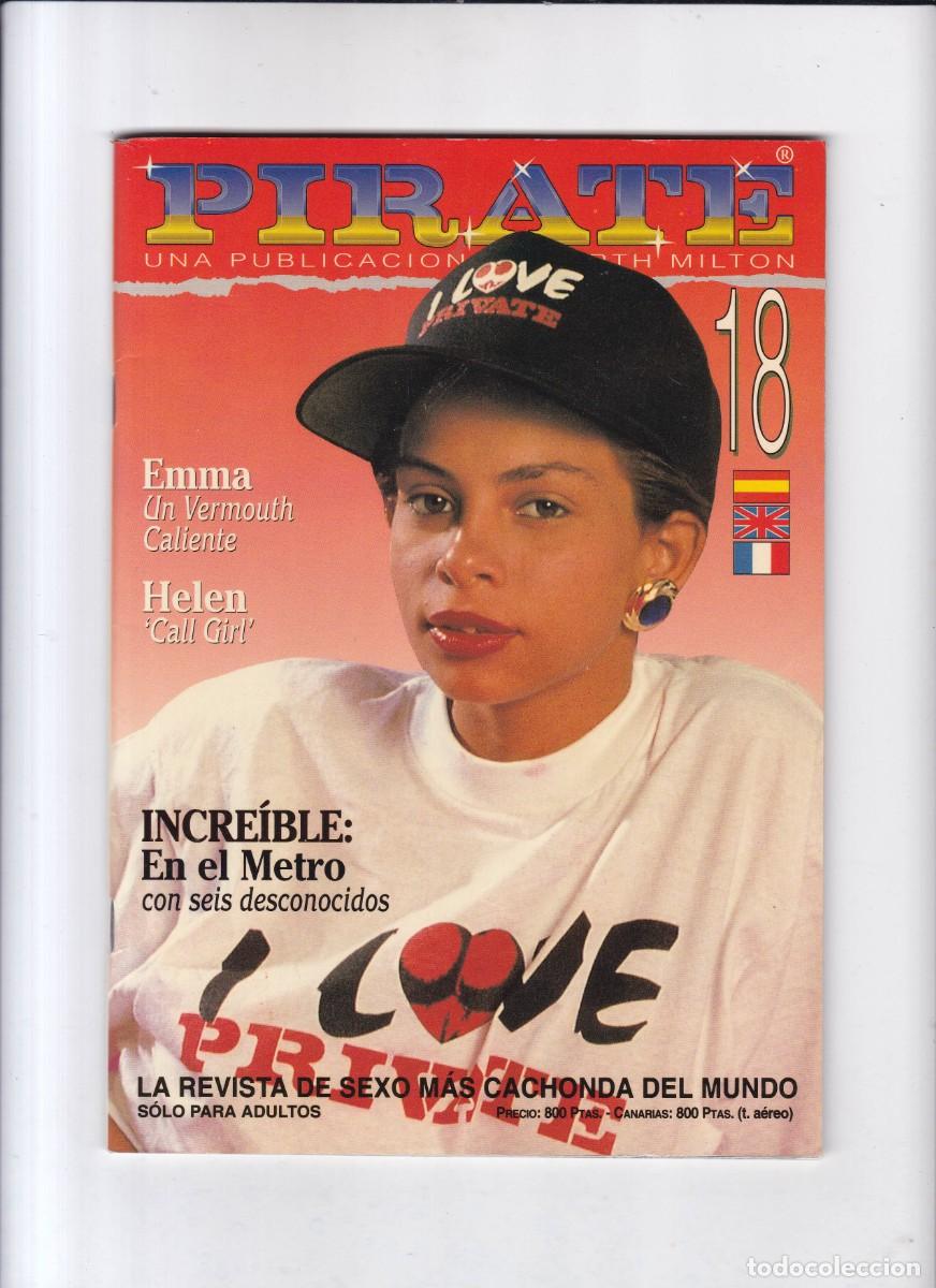 Journals: REVISTA X - PIRATE N&ordm; 18 / MARZO 1993 - SOLO ADULTOS - BERTH MILTON / CON POSTER DESPLEGABLE
