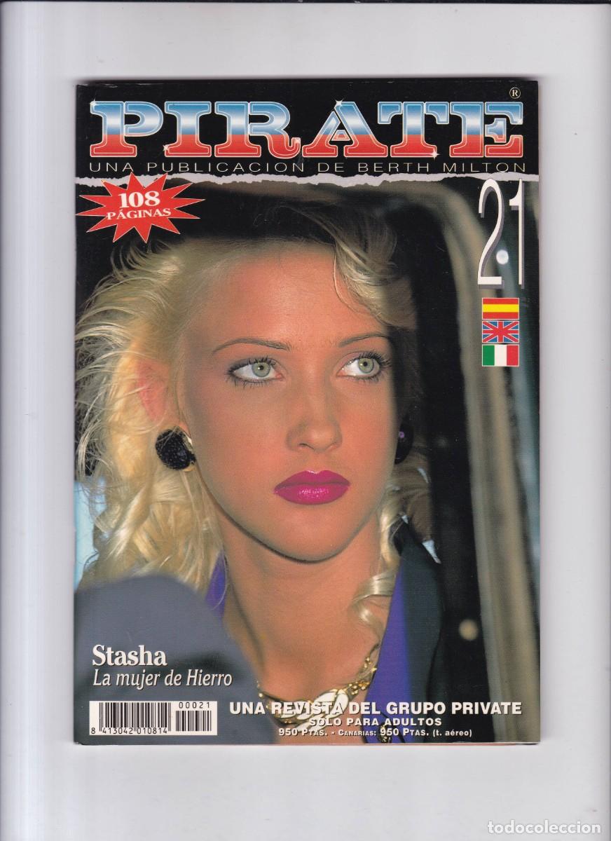 Journals: REVISTA X - PIRATE N&ordm; 21 / SEPTEMBER 1993 - SOLO ADULTOS - BERTH MILTON / CON POSTER DESPLEGABLE