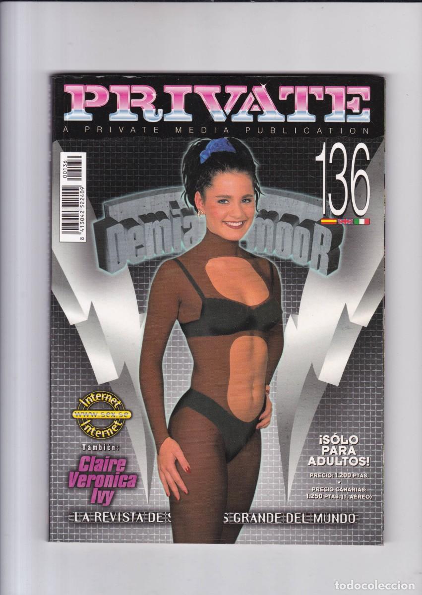 Journals: REVISTA X - PRIVATE Nr. 136 / APRIL 1993 - BERTH MILTON & PETER BACKMAN - CON POSTER DESPLEGABLE
