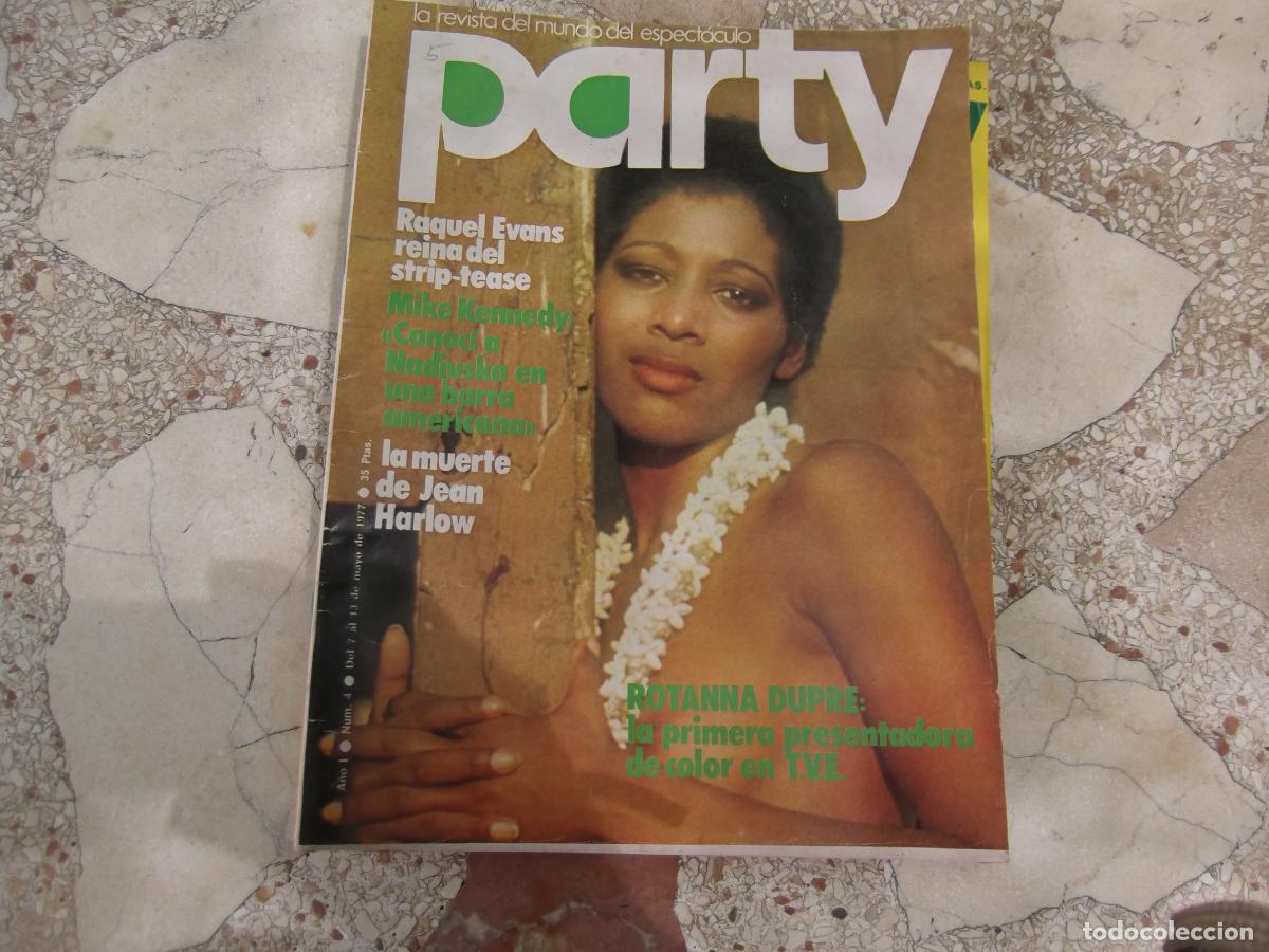 Magazines: Party n&ordm; 4, Luciana Wolf, Rotanna, Raquel Evans, Bibi Andersen, er&oacute;tica, adultos, Nadiuska,