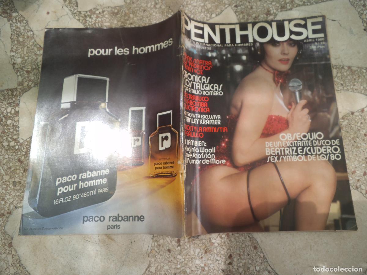 Revistas: Penthouse n&ordm; 25, Beatriz Escudero, falta p&oacute;ster, er&oacute;tica espa&ntilde;ola solo para adultos,