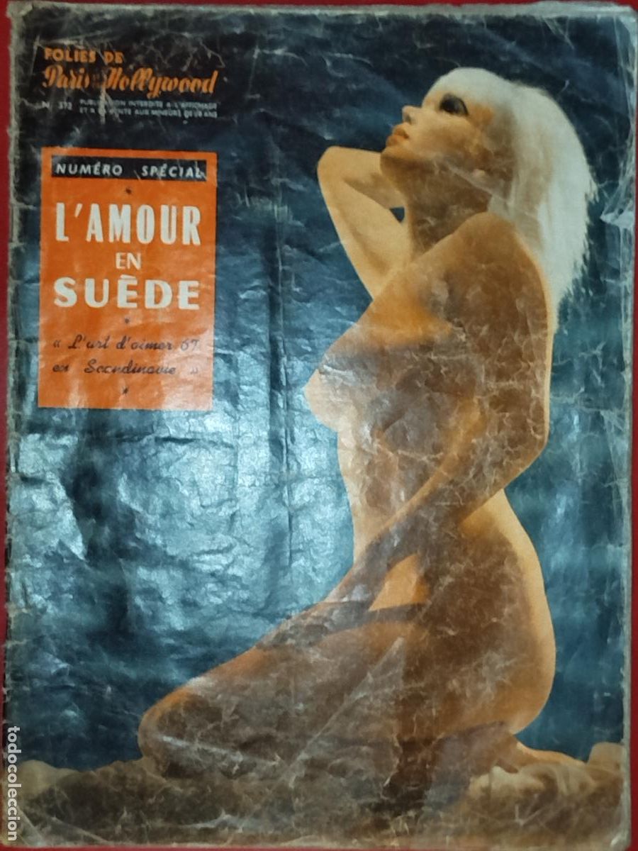 Journals: FOLIES DE PARIS ET DE HOLLYWOOD, L'AMOUR EN SU&Egrave;DE N 373. EROTIC MAGAZINE