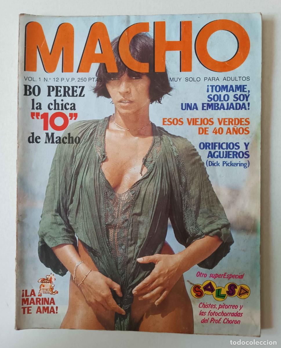 Zeitschriften: Revista MACHO n&ordm; 12 Ilona Staller Cicciolina El Molino de Barcelona Mary Mistral Vedette er&oacute;tica