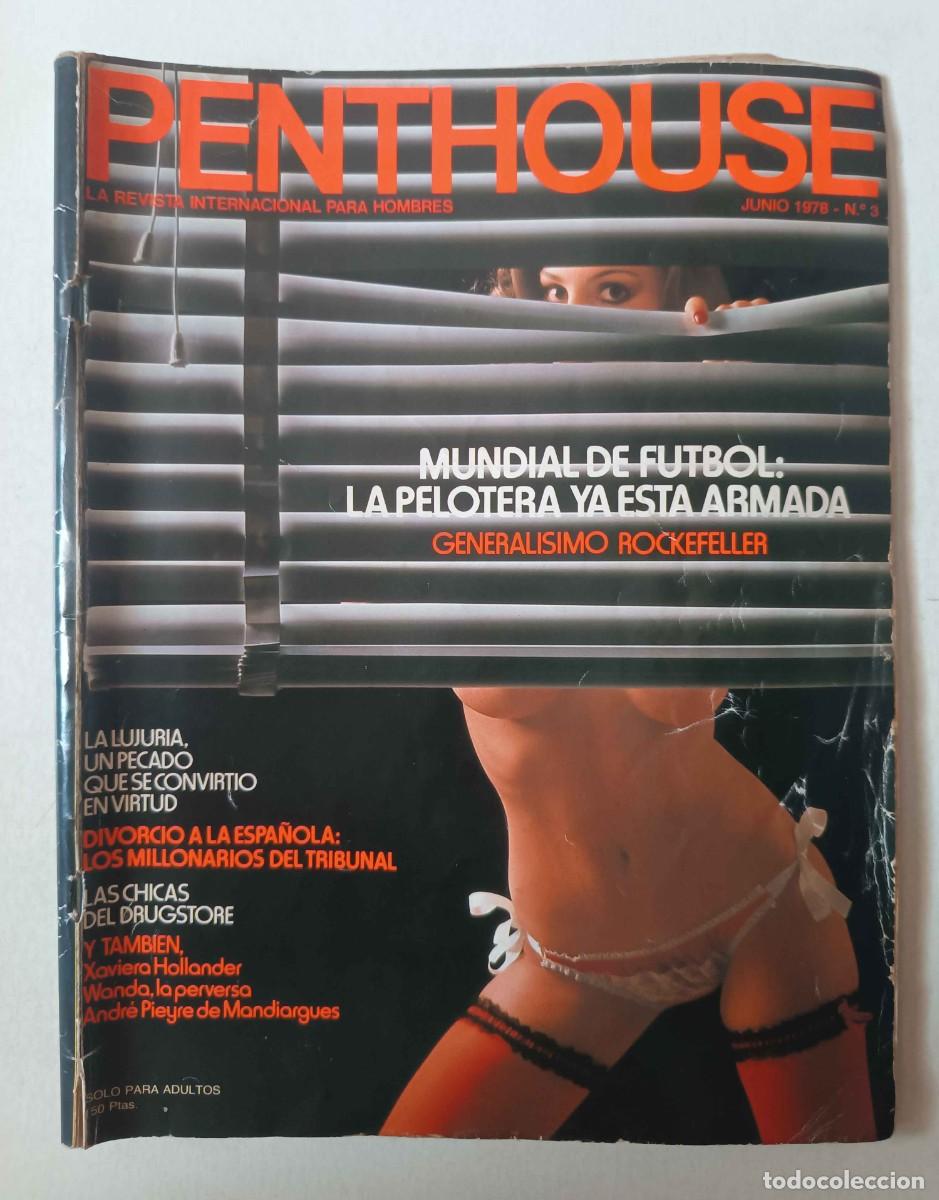 Journals: Revista PENTHOUSE n&ordm; 3 Shonna Lynne Travolta Jeff Dumas Lujuria Wanda La Perversa Er&oacute;tica Vintage