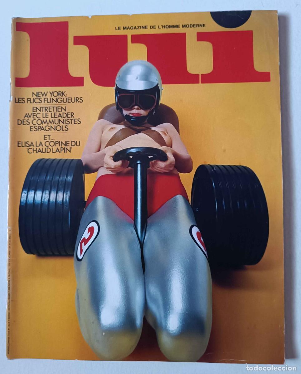 Magazines: Revista LUI n&ordm; 132 Santiago Carrillo Aslam er&oacute;tica vintage pechos desnudos nude porno