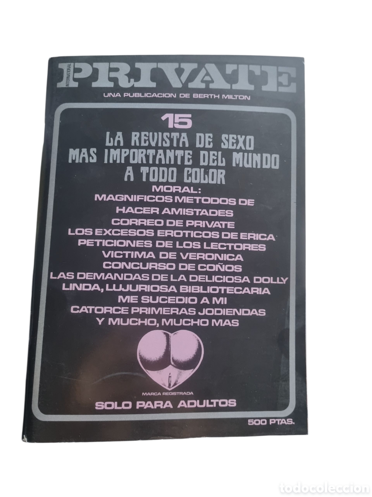 Journals: Revista para adultos private n&deg; 15