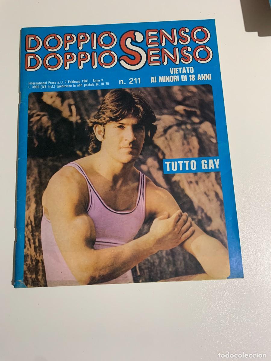 Zeitschriften: DOPPIO SENSO N.211 GAY HOMO MAGAZINE INTERNATIONAL PRESS 07/02/1981