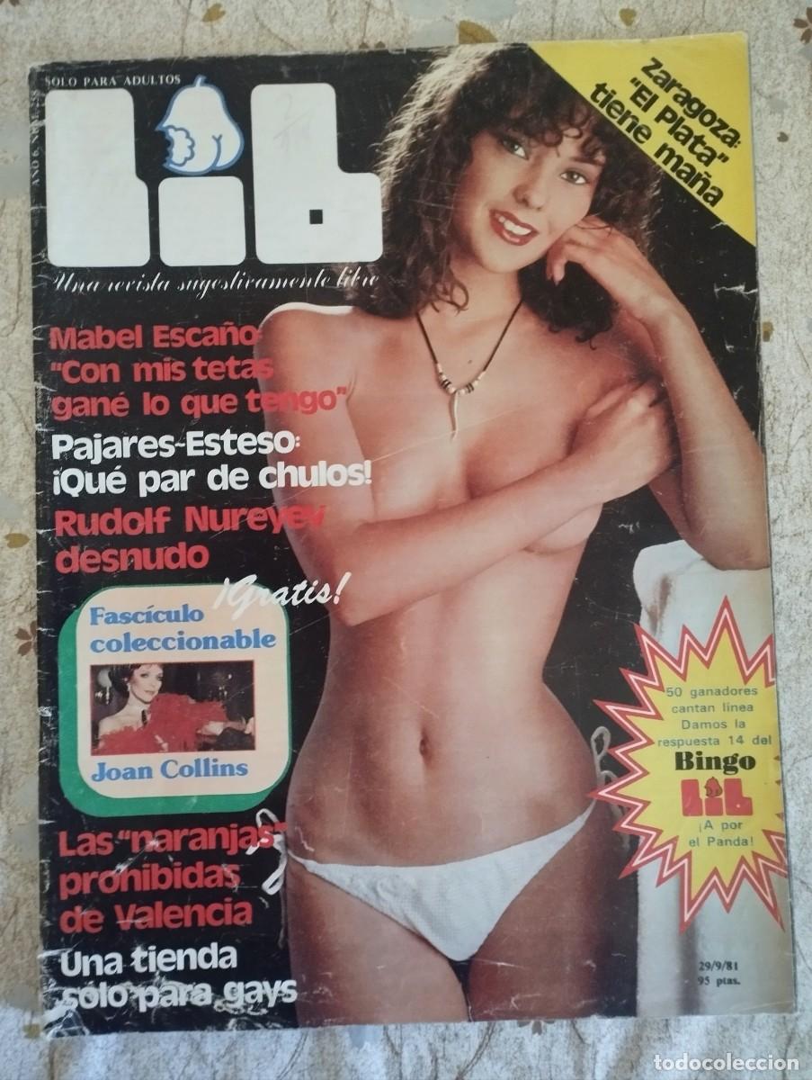 Journals: Revista LIB N&ordm; 258 / ESPECIAL JOAN COLLINS, MABEL ESCA&Ntilde;O, NUREYEV, CABARETS ZARAGOZA, VALENCIA