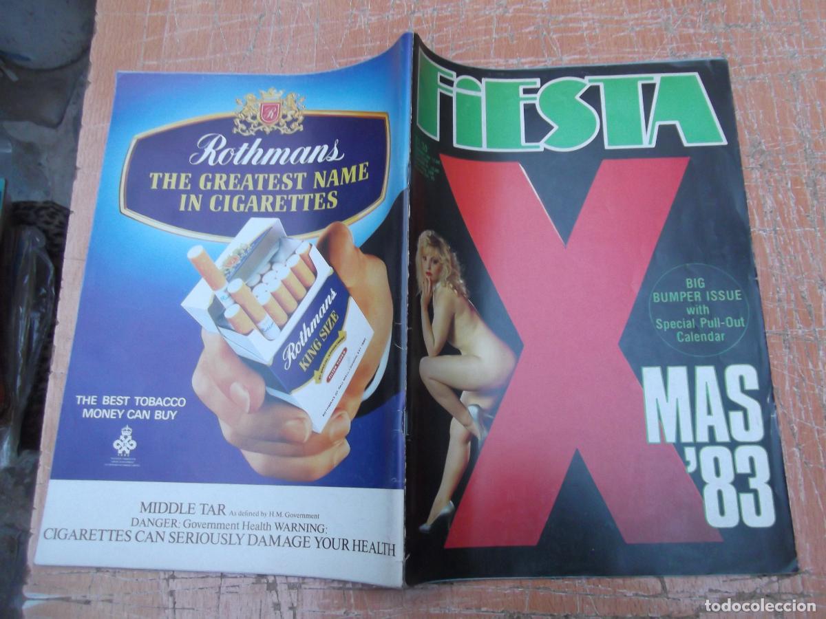 Journals: fiesta special christmas, 1983, revista erotica inglesa solo para adultos