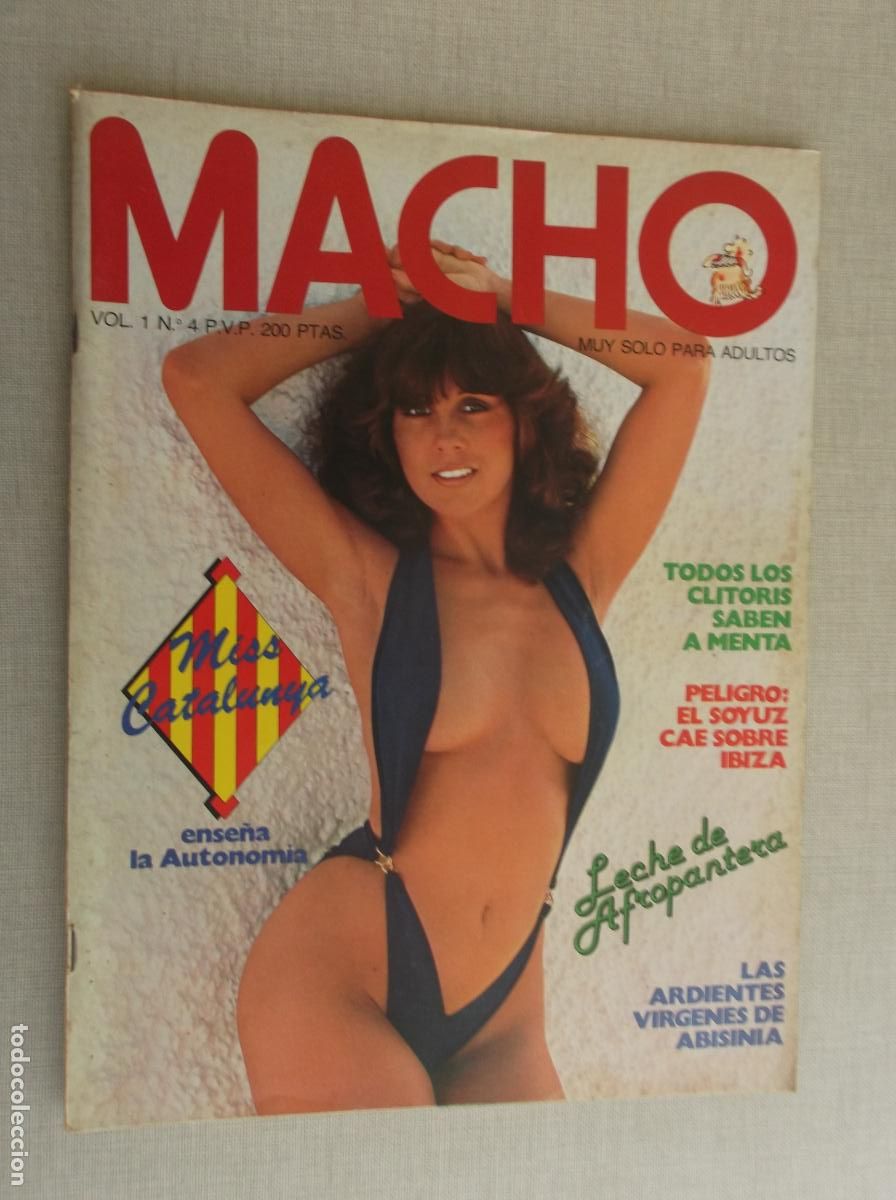 Journals: MACHO VOL 1- N&ordm; 4 - REVISTA PORNO EROTICA SOLO PARA ADULTOS - TODOS LOS CLITORIS SABEN A MENTA